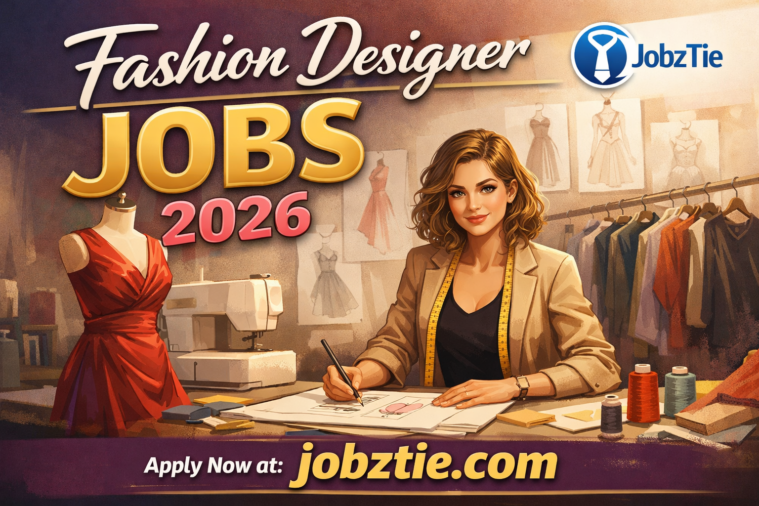 Fashion Designer Jobs 2026 – Apply Online for Latest Design Careers