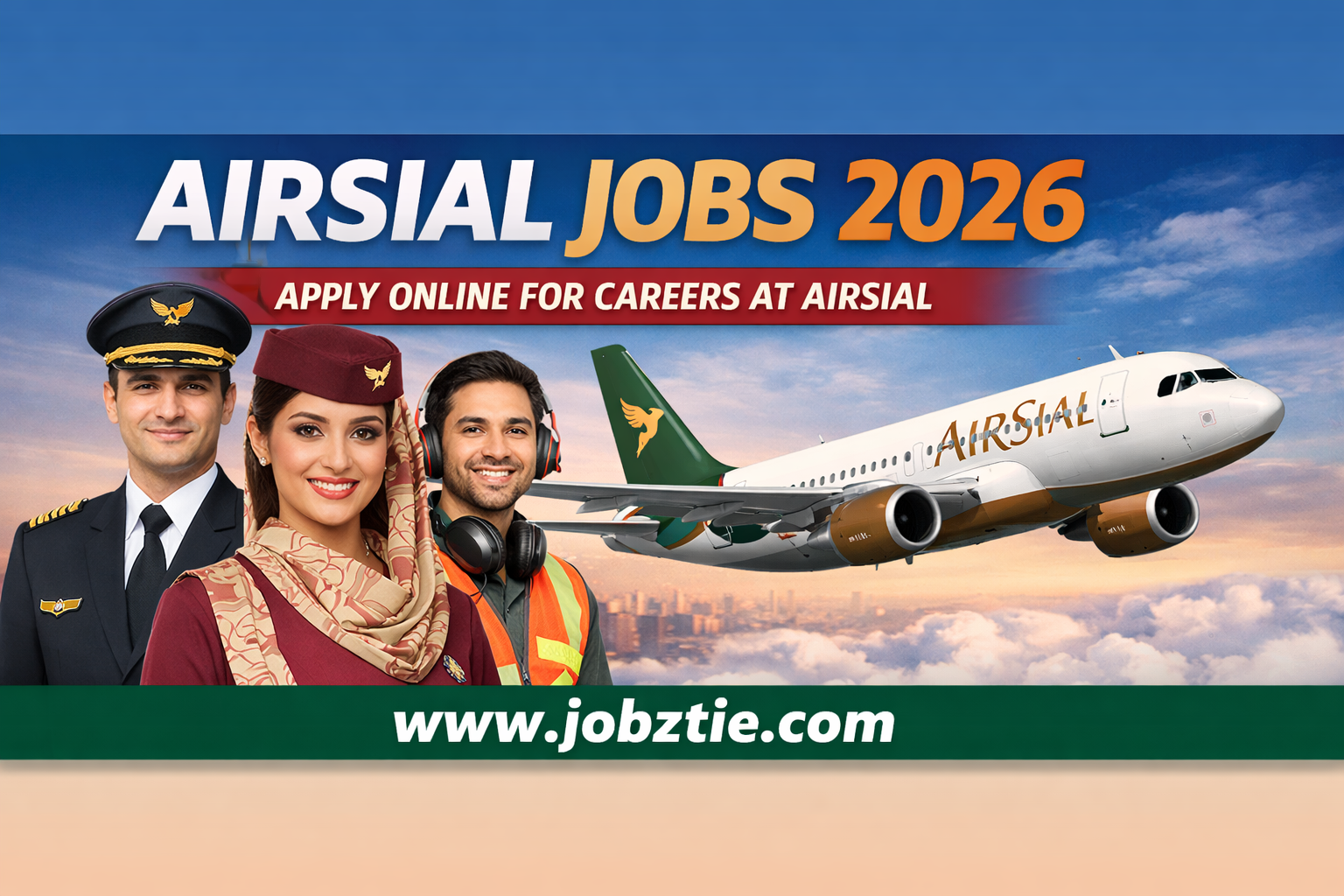 Airsial Jobs 2026 – Apply Online for Latest Airline Careers