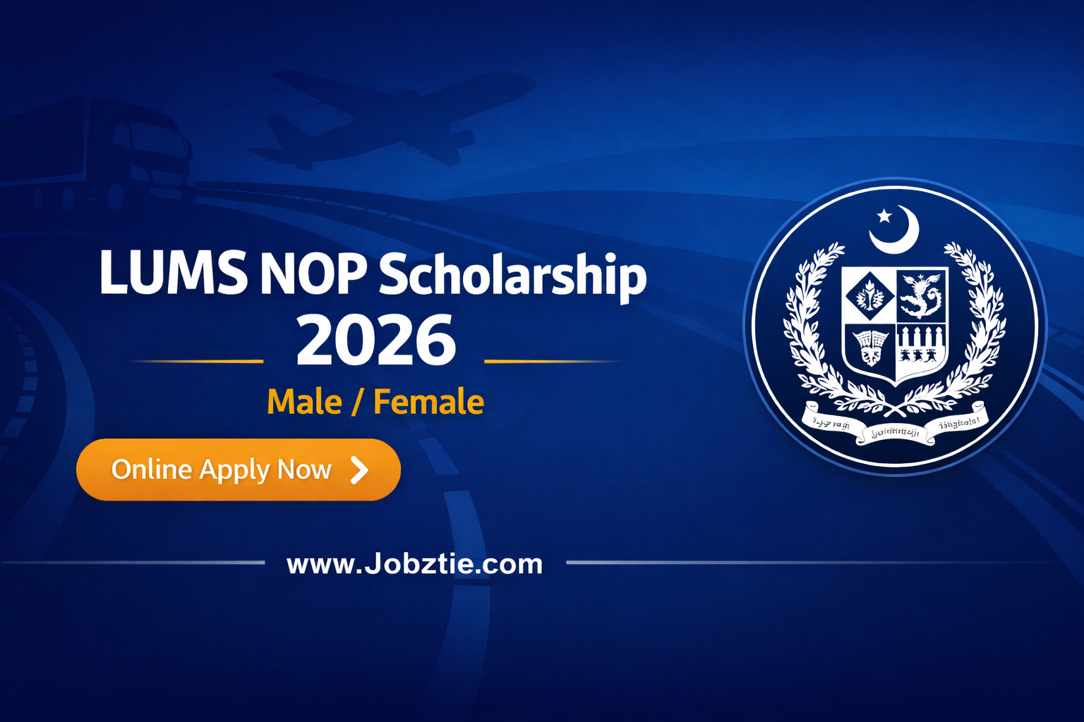 LUMS NOP Scholarship 2026 – Lahore University of Management Sciences