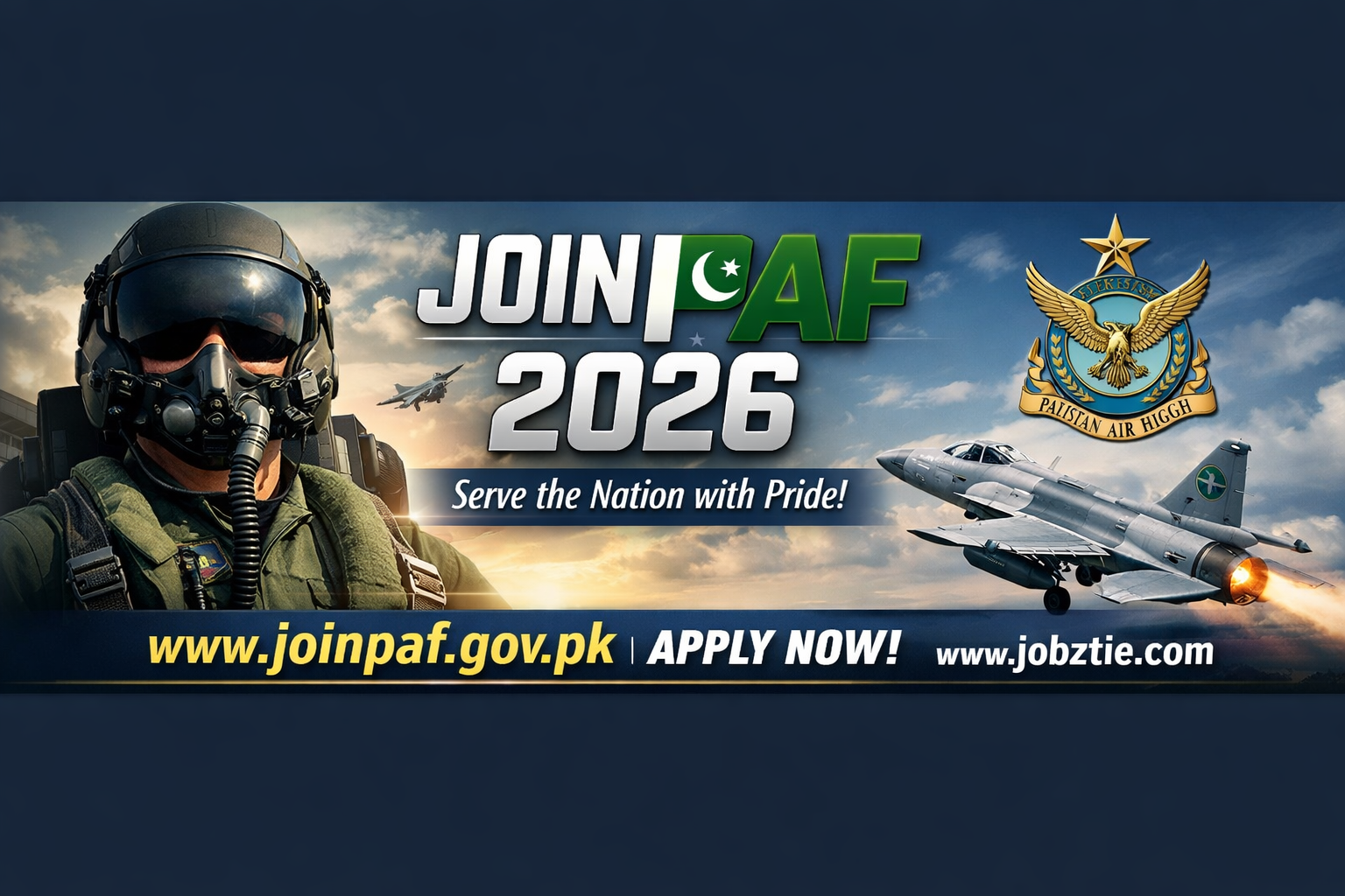 Join P A F 2026 – www.joinpaf.gov.pk