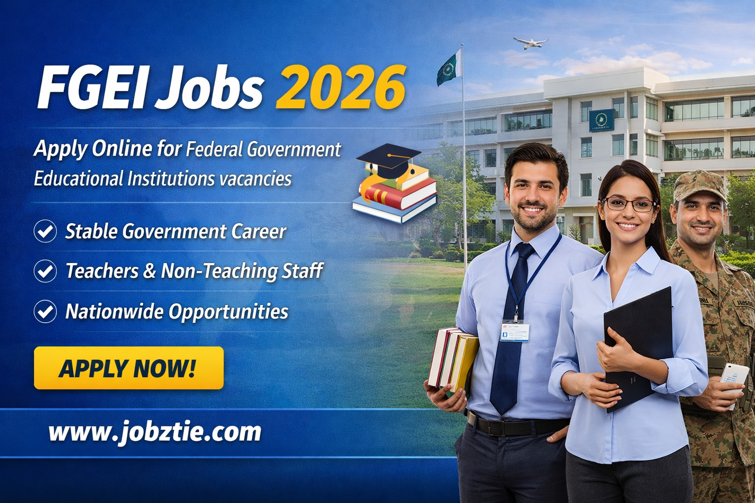FGEI Jobs 2026 – Apply Online for Federal Government Educational Institutions vacancies