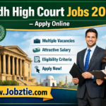 Sindh High Court Jobs 2026 – Apply Online