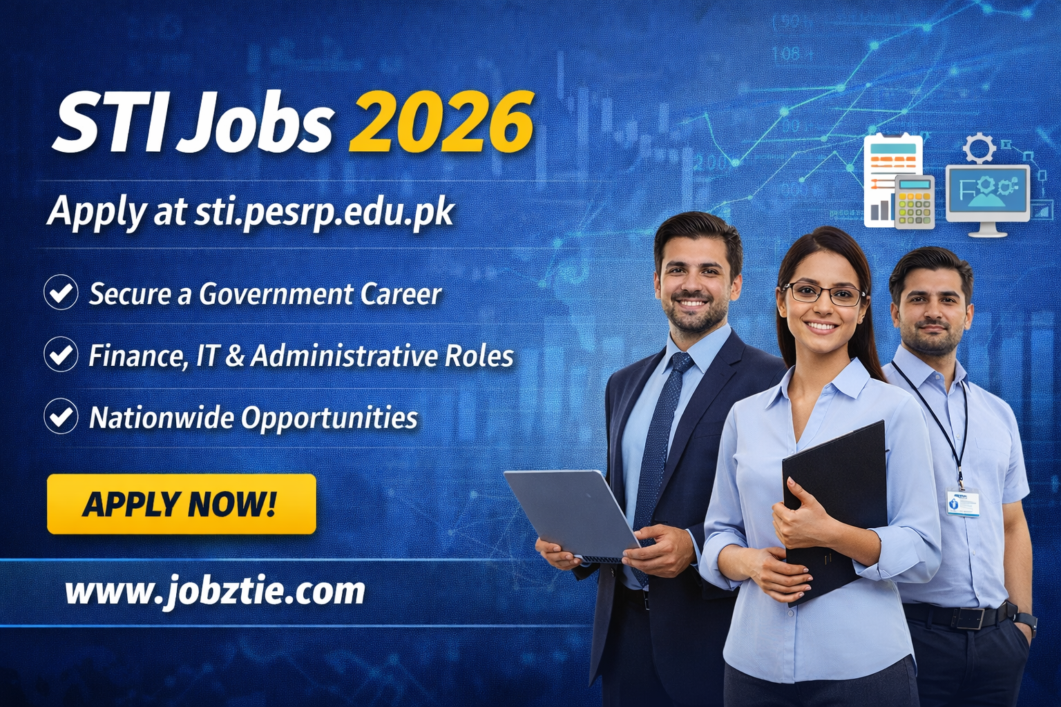 STI Jobs 2026 Apply at sti.pesrp.edu.pk.